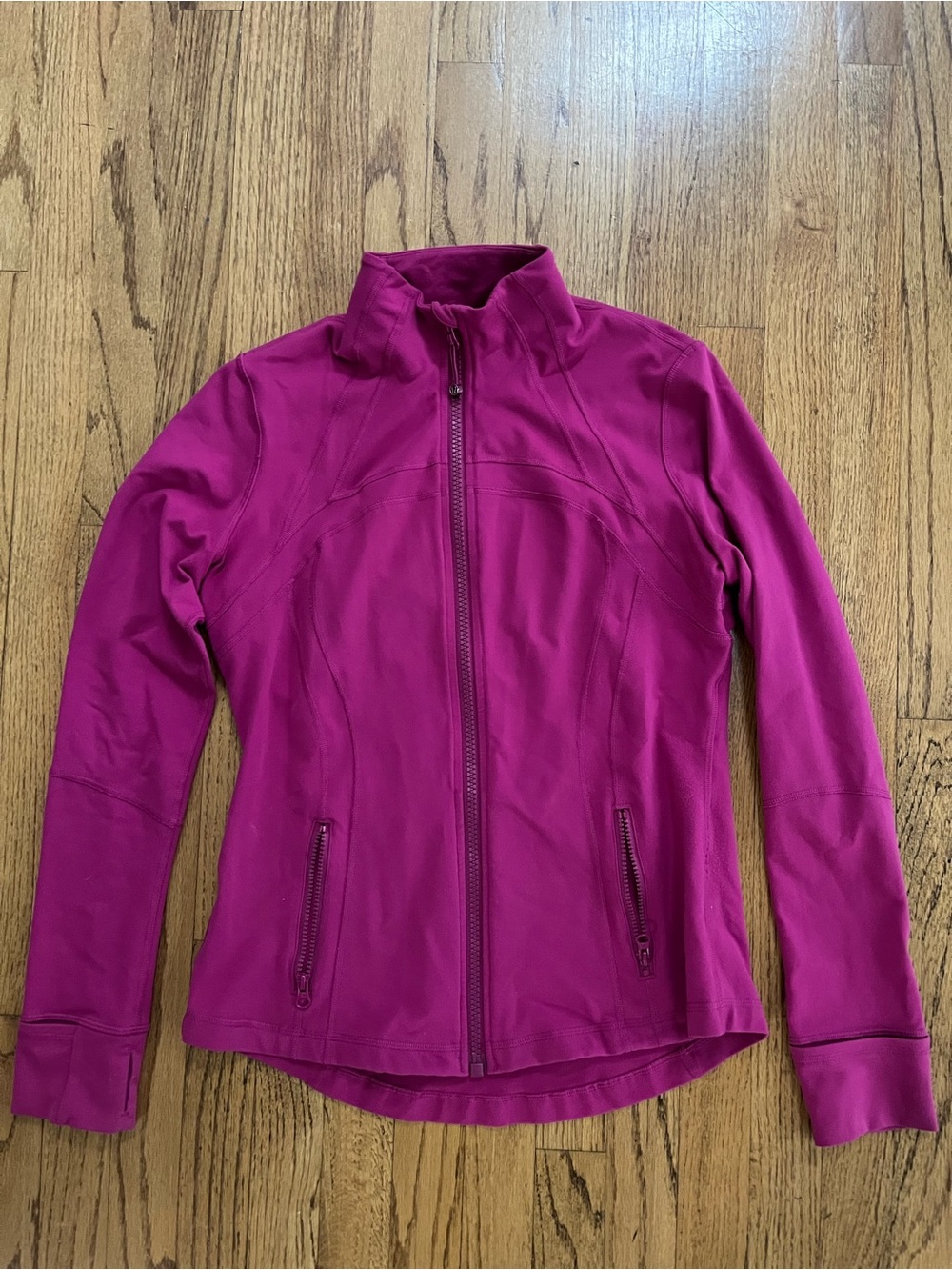 lululemon Magenta Full-Zip Define Jacket